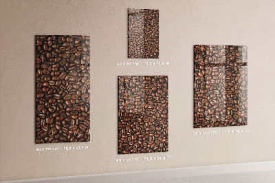Tableau aimanté Café en grains