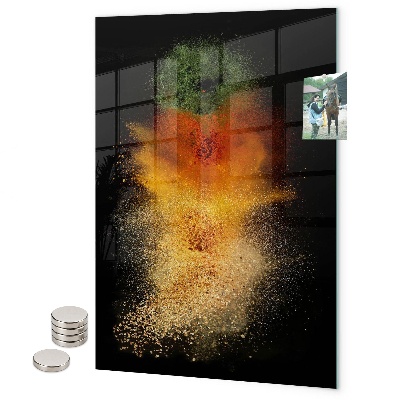Tableau magnétique décoratif Composition des épices