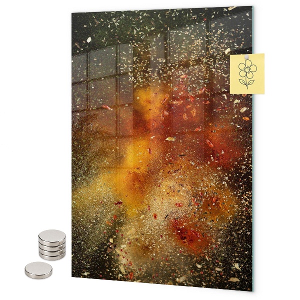 Tableau magnétique décoratif Une explosion de saveurs