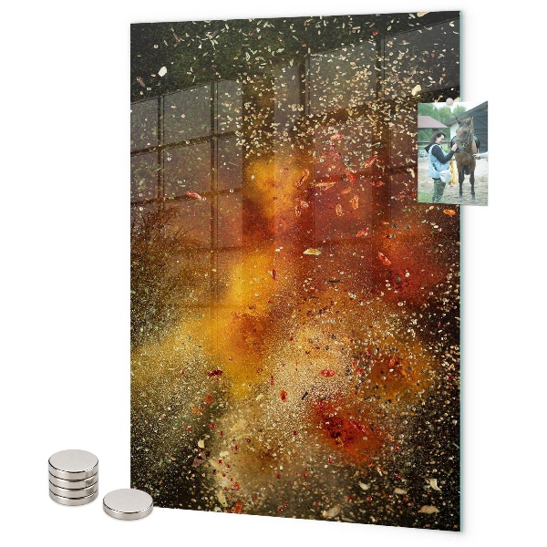 Tableau magnétique décoratif Une explosion de saveurs