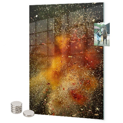 Tableau magnétique décoratif Une explosion de saveurs