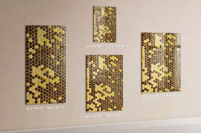 Tableau aimanté Rayon de miel