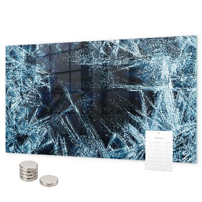 Tableau magnétique mural Mur gelé