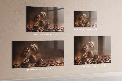Tableau magnétique mural Café en grains