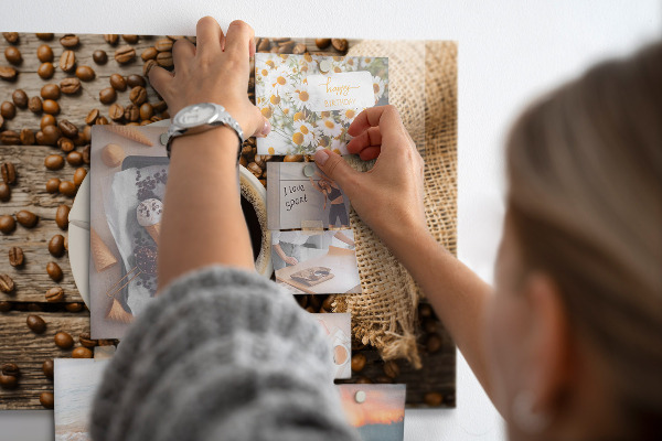 Tableau magnétique Un sachet de café