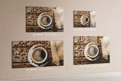 Tableau magnétique Un sachet de café