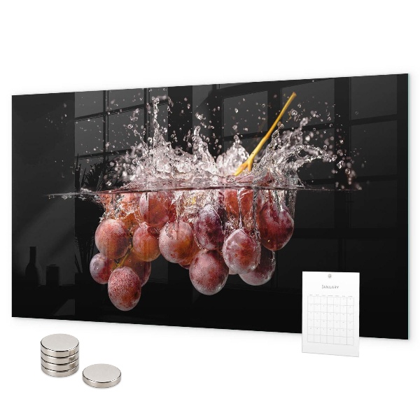 Tableau magnétique Raisins