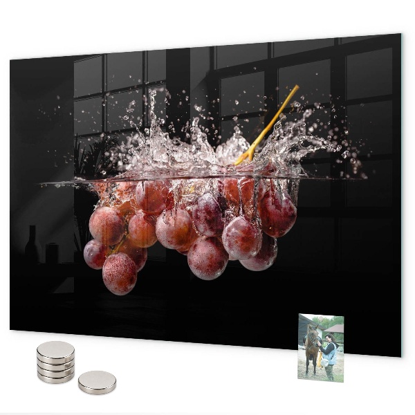Tableau magnétique Raisins
