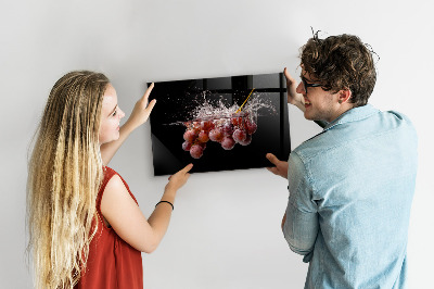 Tableau magnétique Raisins