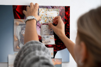 Tableau magnétique mural Un verre de vin