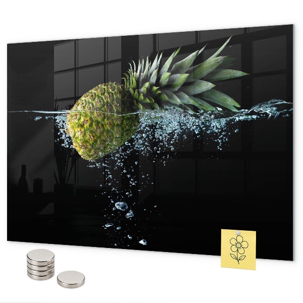 Tableau magnétique mural Ananas