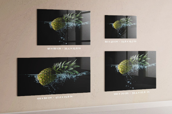 Tableau magnétique mural Ananas