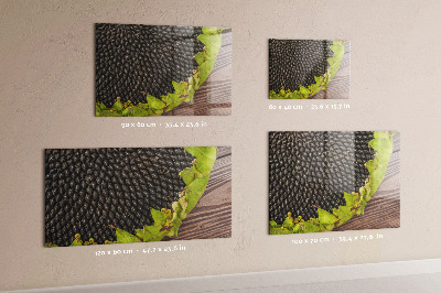 Tableau magnétique mural Tournesol
