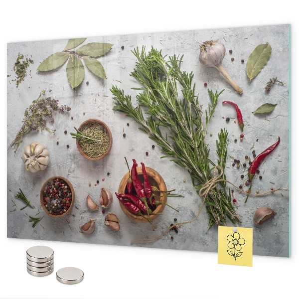 Tableau magnétique Épices
