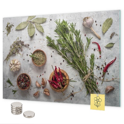 Tableau magnétique Épices