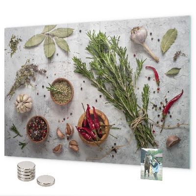 Tableau magnétique Épices