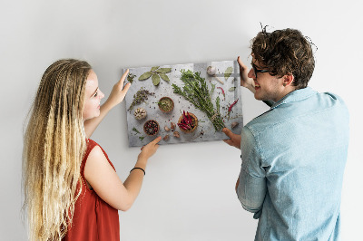 Tableau magnétique Épices