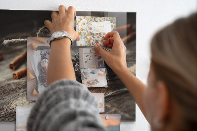 Tableau magnétique mural Cannelle