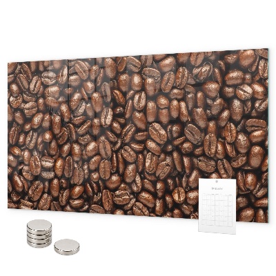 Tableau magnétique mural Café en grains