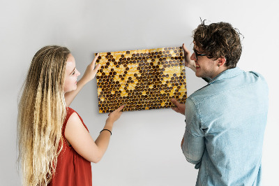 Tableau magnétique mural Rayon de miel