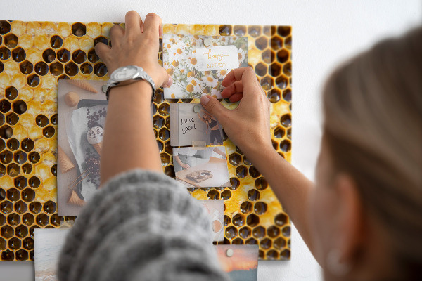 Tableau magnétique mural Rayon de miel