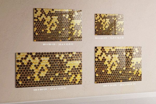 Tableau magnétique mural Rayon de miel