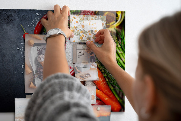 Tableau magnétique mural Légumes