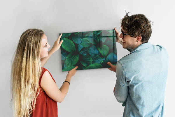 Tableau magnétique mural Feuilles de la nature