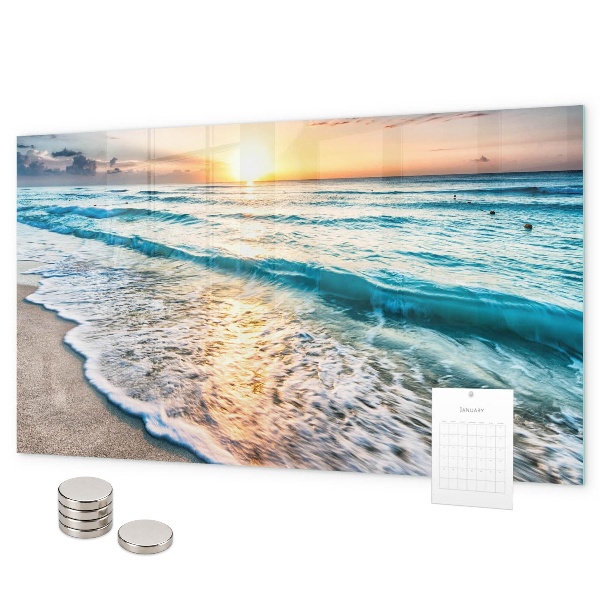 Tableau magnétique Sable marin sur la plage
