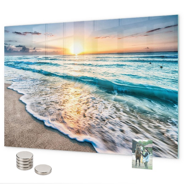 Tableau magnétique Sable marin sur la plage