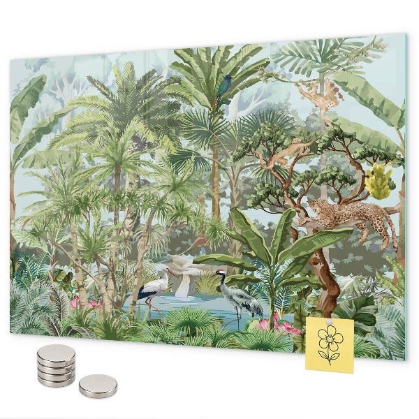 Tableau magnétique La jungle, la nature, la nature