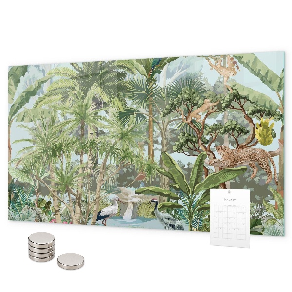 Tableau magnétique La jungle, la nature, la nature