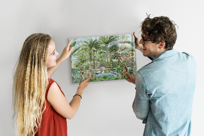 Tableau magnétique La jungle, la nature, la nature