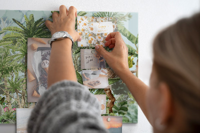 Tableau magnétique La jungle, la nature, la nature
