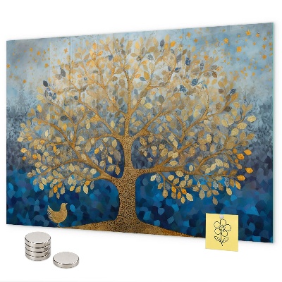Tableau magnétique Arbre abstrait