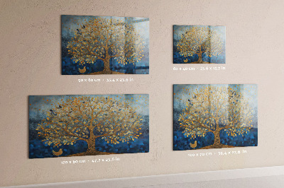 Tableau magnétique Arbre abstrait