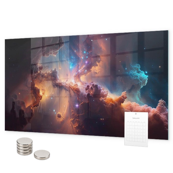 Tableau magnétique mural Le monde des étoiles et de l'espace