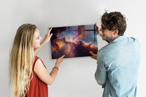 Tableau magnétique mural Le monde des étoiles et de l'espace