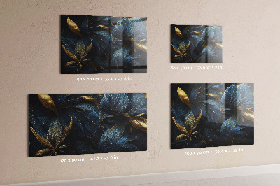 Tableau magnétique mural Fleurs ornementales