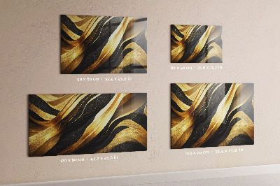 Tableau magnétique abstraction élégante