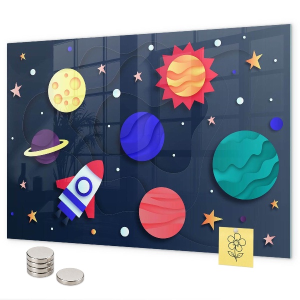 Tableau magnétique mural Espace enfants