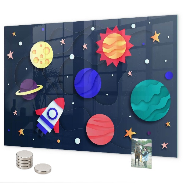 Tableau magnétique mural Espace enfants