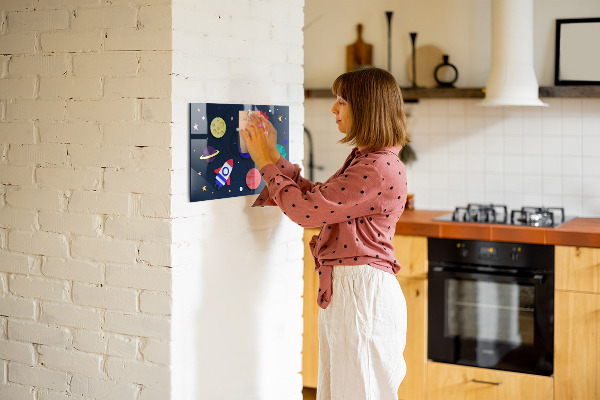 Tableau magnétique mural Espace enfants