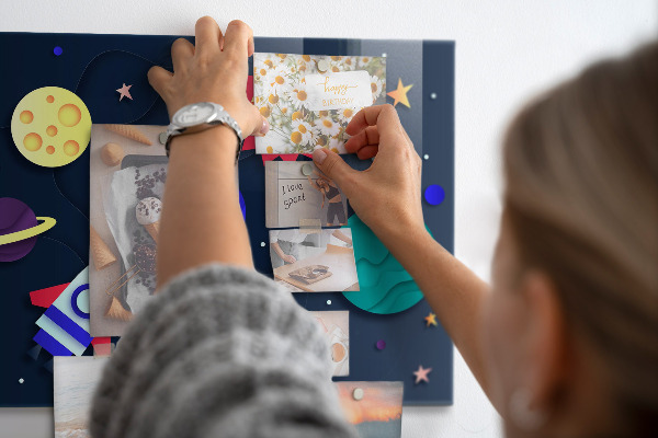 Tableau magnétique mural Espace enfants