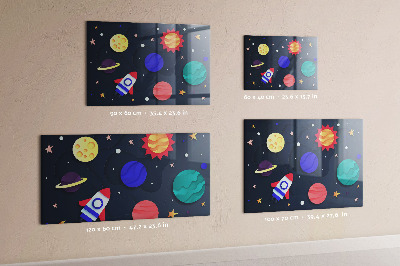 Tableau magnétique mural Espace enfants