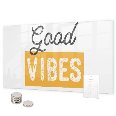 Tableau magnétique mural Citation inspirante