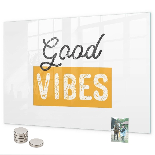Tableau magnétique mural Citation inspirante