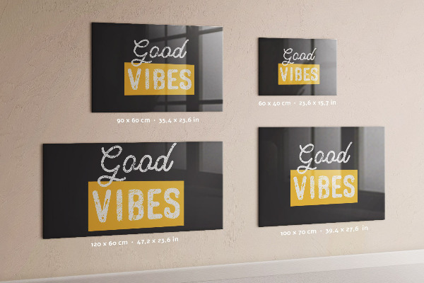 Tableau magnétique mural Citation inspirante