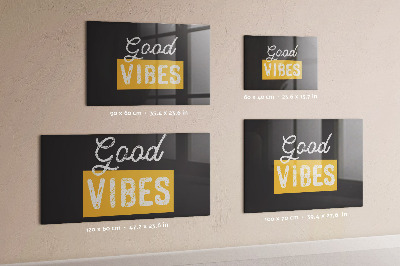 Tableau magnétique mural Citation inspirante