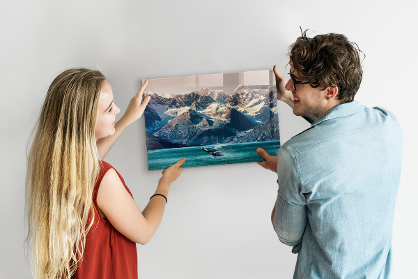 Tableau magnétique mural Eau de baleine